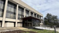 The Robert C. Murphy Courts of Appeal Building, which houses Maryland's two appellate courts, is seen on March 30. (Ian Round/The Daily Record)