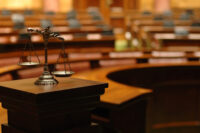 Courtroom. Depositphotos