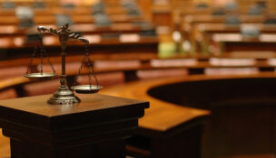 Courtroom. Depositphotos