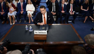 Acting U.S. Attorney General Blanche’s Senate Judiciary Committee confirmation hearing on his nomination to be attorney general, in Washington