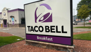 A Taco Bell location in Michigan.